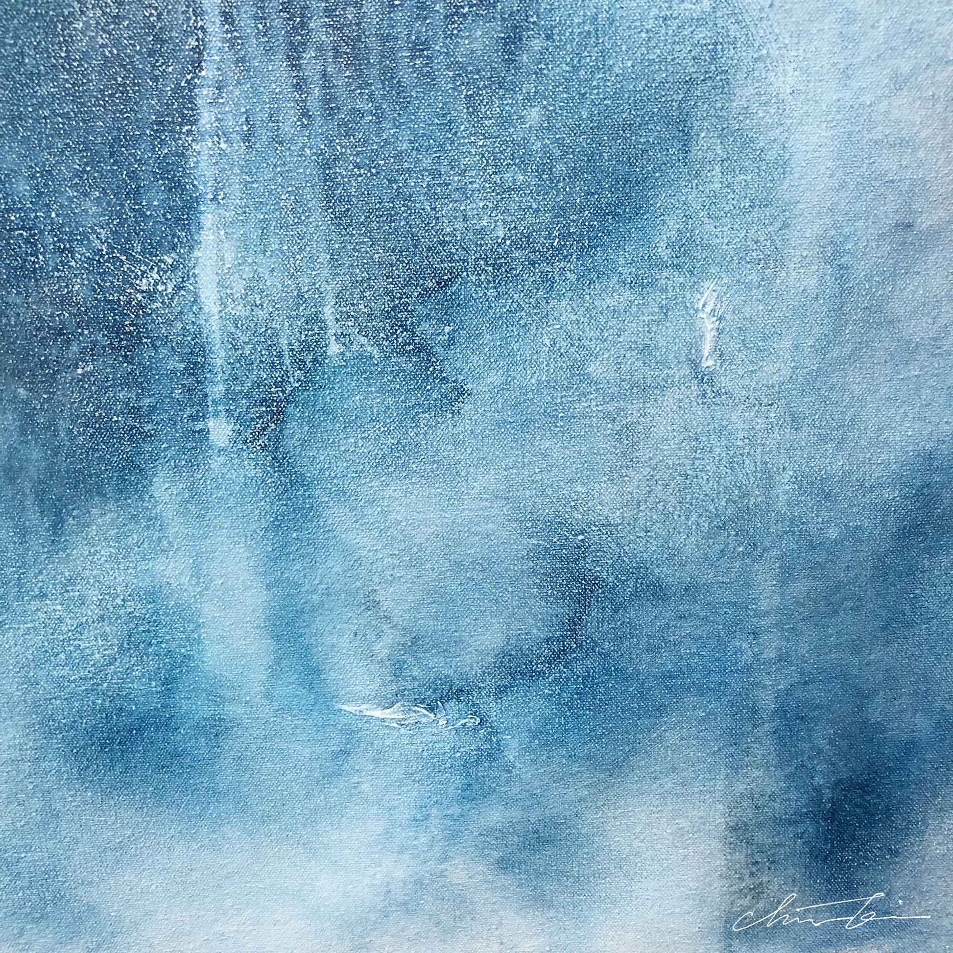 Chizu Omori Fine Art Prints on Paper Blue Earth Series #5